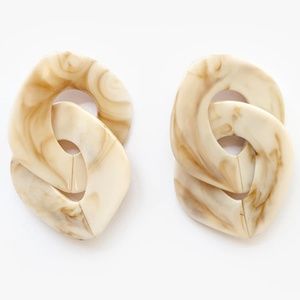 Valet Studio Earrings In Marble (Andrea)